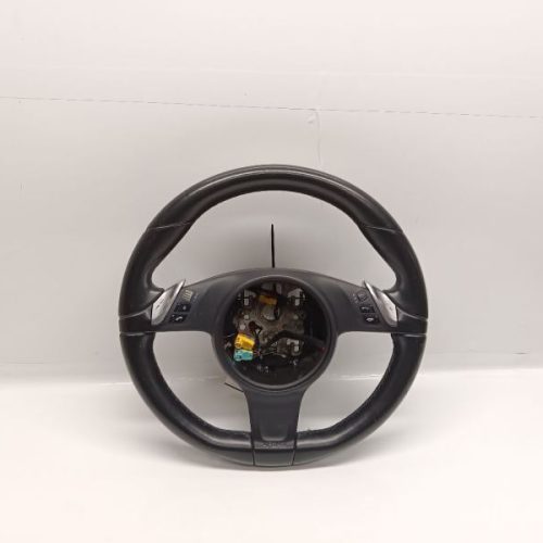 2014 Porsche Cayenne Panamera Steering Wheel Black Leather PDK 7PP419091CK