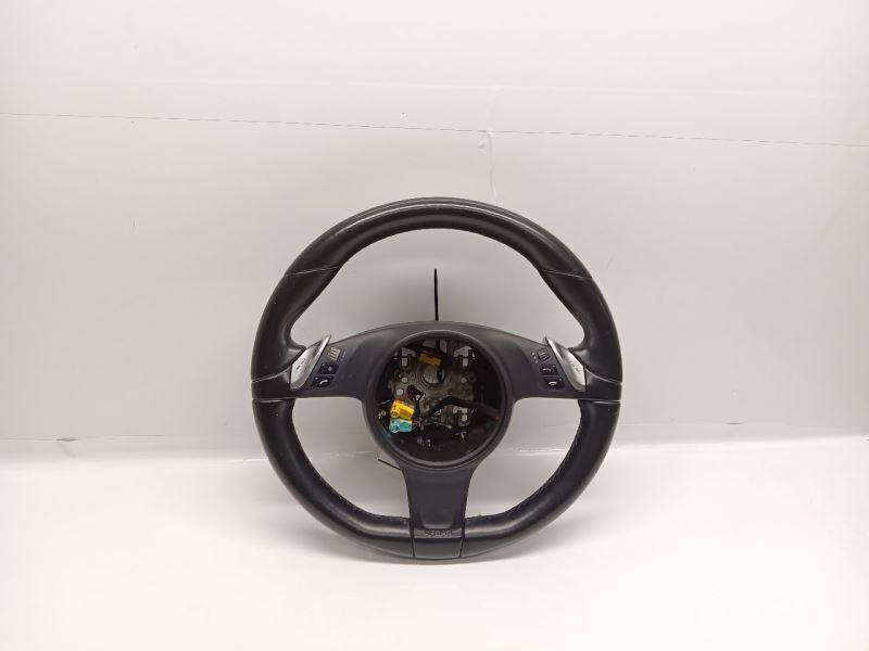2014 Porsche Cayenne Panamera Steering Wheel Black Leather PDK 7PP419091CK