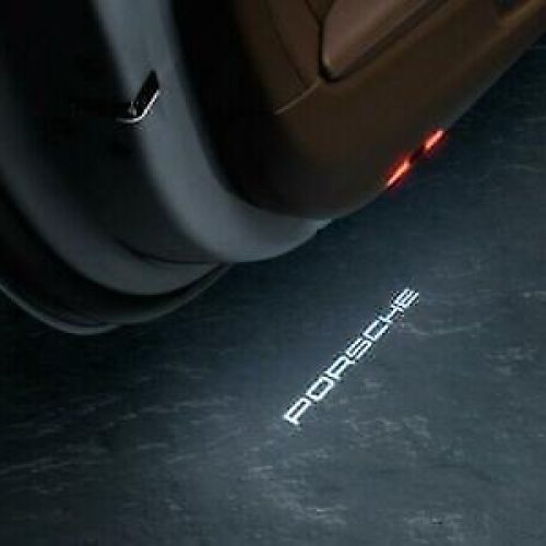Genuine Porsche 992 Carrera 9ya Cayenne Door Puddle Projector Lights 991044911