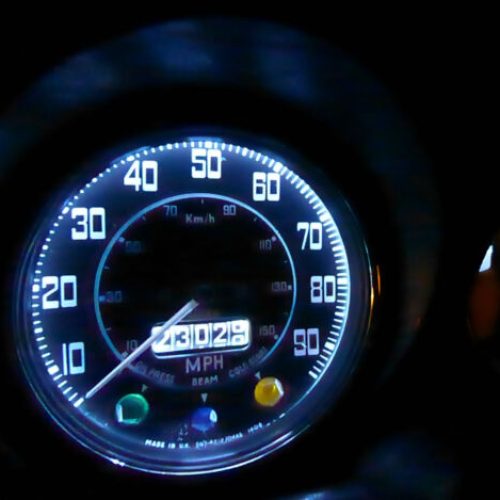 Porsche 911 Classic Dash Instrument Panel Ba7s LED Bright White Light Bulbs X9
