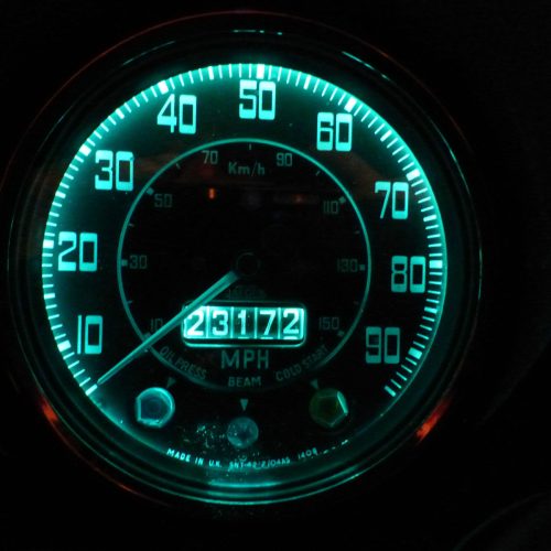 Porsche 911 Classic Dash Instrument Panel BA7s LED Green Light bulbs x8