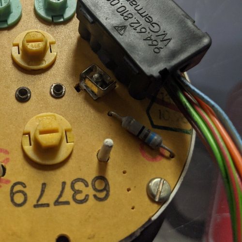 Porsche wiring Pig tail for 993 gauge Oil level