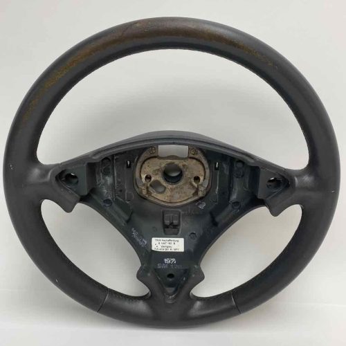 Steering Wheel Black Leather 7L5419091 !See pic! Fits 2003-2010 PORSCHE CAYENNE